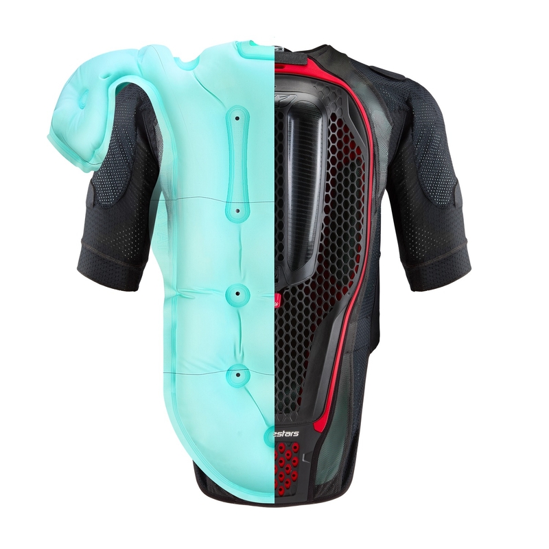 Gilet airbag Alpinestars TECH-AIR®7X noir-rouge soldes