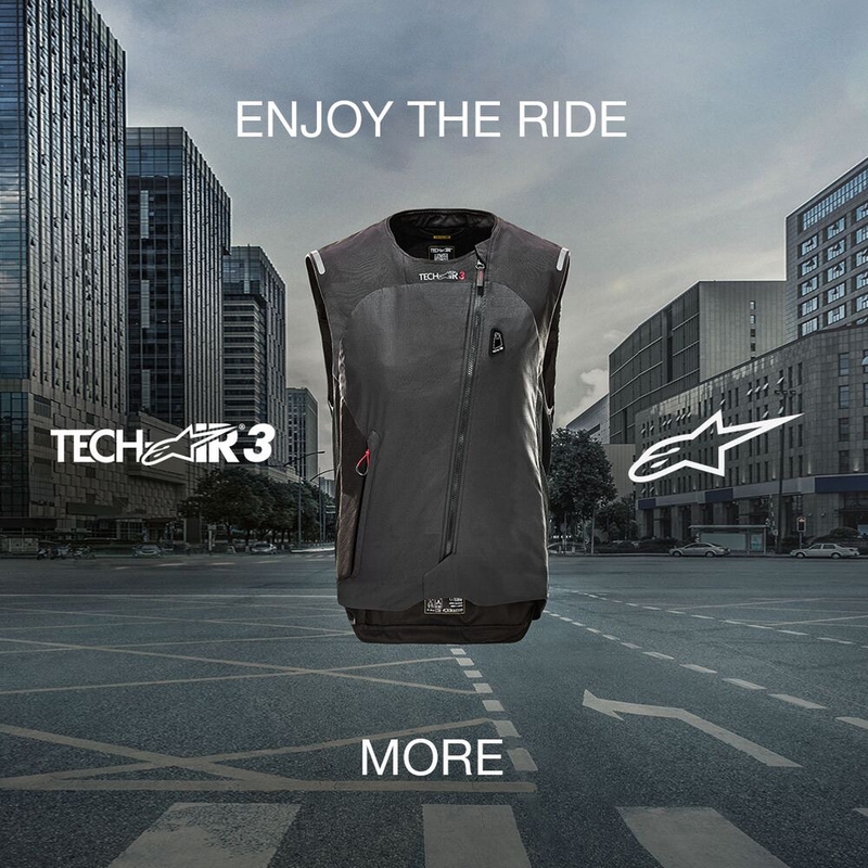 Gilet airbag Alpinestars TECH-AIR®3 system fluo yellow-black