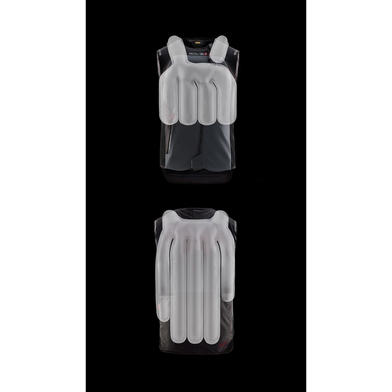 Gilet airbag femme Stella TECH-AIR®3 system noir-gris foncé