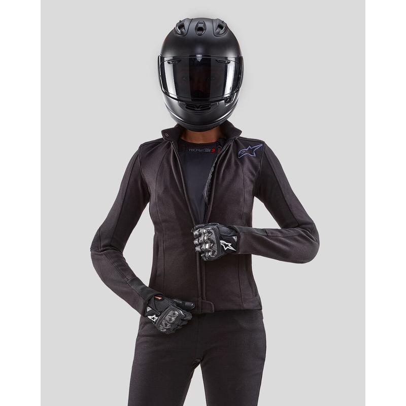 Gilet airbag femme Stella TECH-AIR®3 system noir-gris foncé
