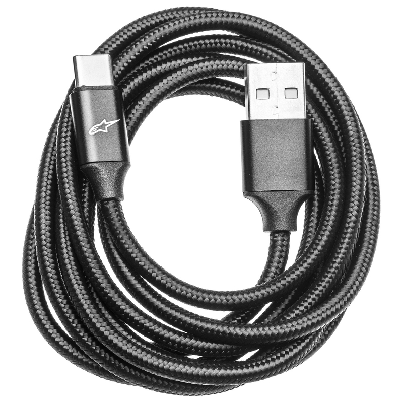 Câble de charge USB-C de remplacement pour les systèmes d'airbags TECH-AIR®10/3/OFF-ROAD/7X d'Alpinestars