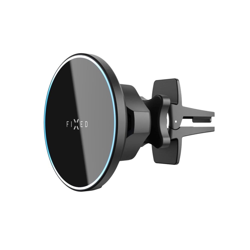FIXED Support de charge sans fil MagRound avec support MagSafe Noir 15W