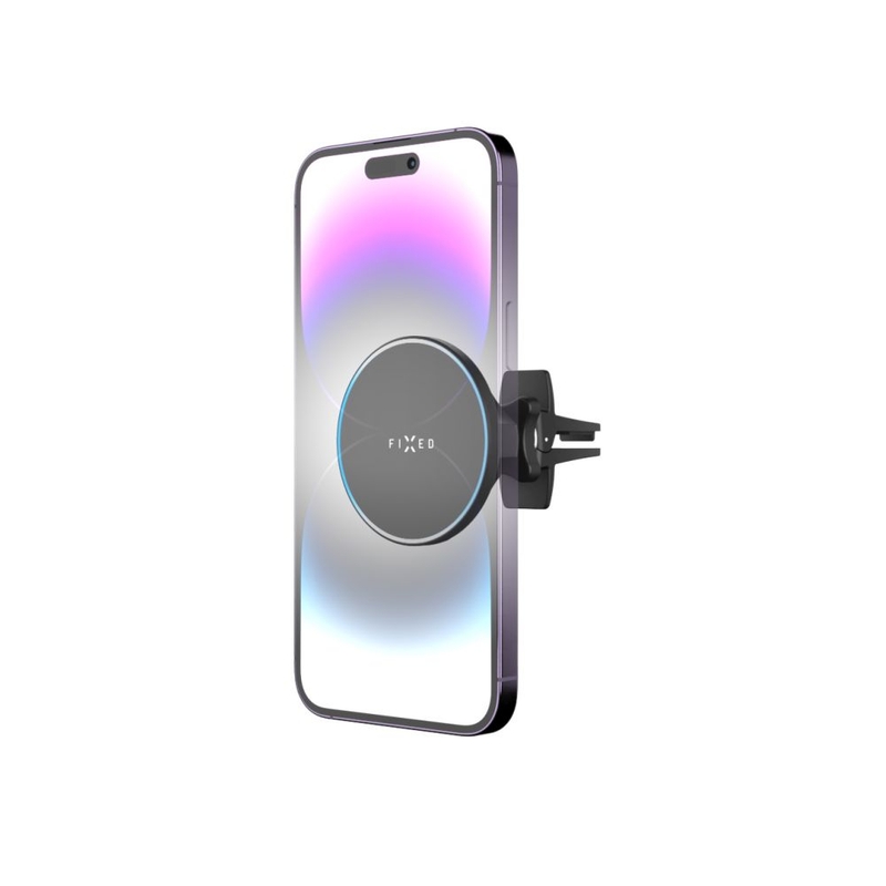 FIXED Support de charge sans fil MagRound avec support MagSafe Noir 15W