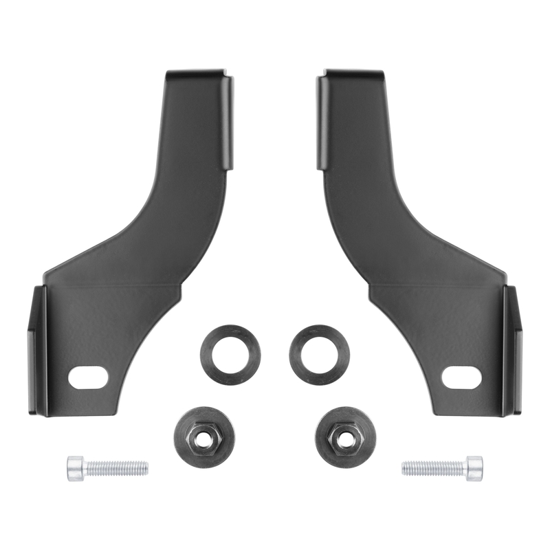 Support pour éclairage LED supplémentaire Interphone pour BMW GS noir