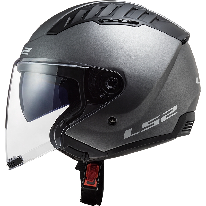Casque moto ouvert LS2 OF600 Copter II titane