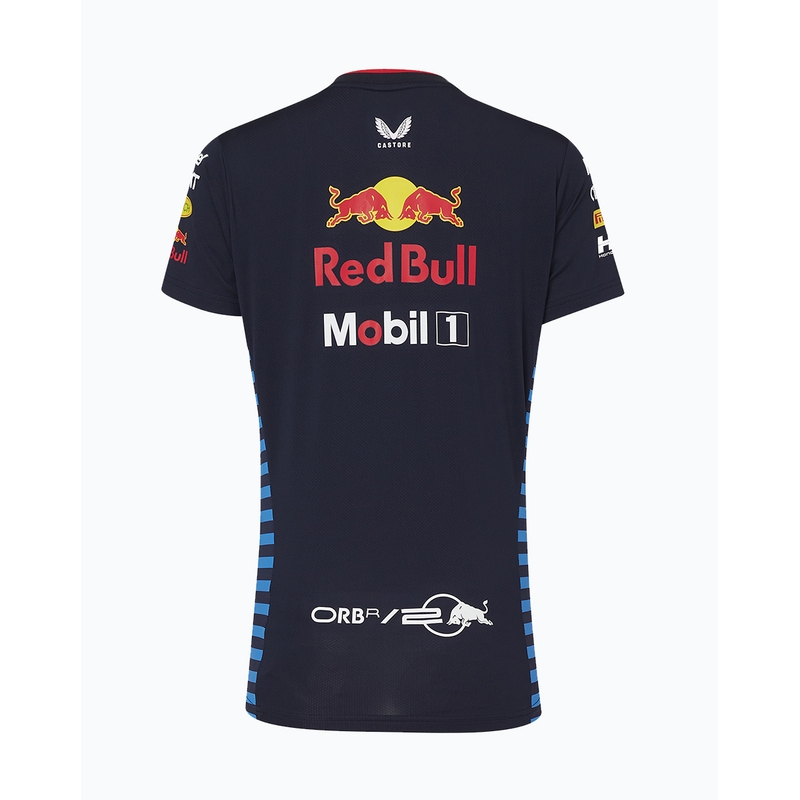 T-shirt Red Bull Racing F1 bleu foncé pour femme