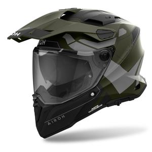 Casque enduro Airoh Commander 2 Reveal 2024 vert mat