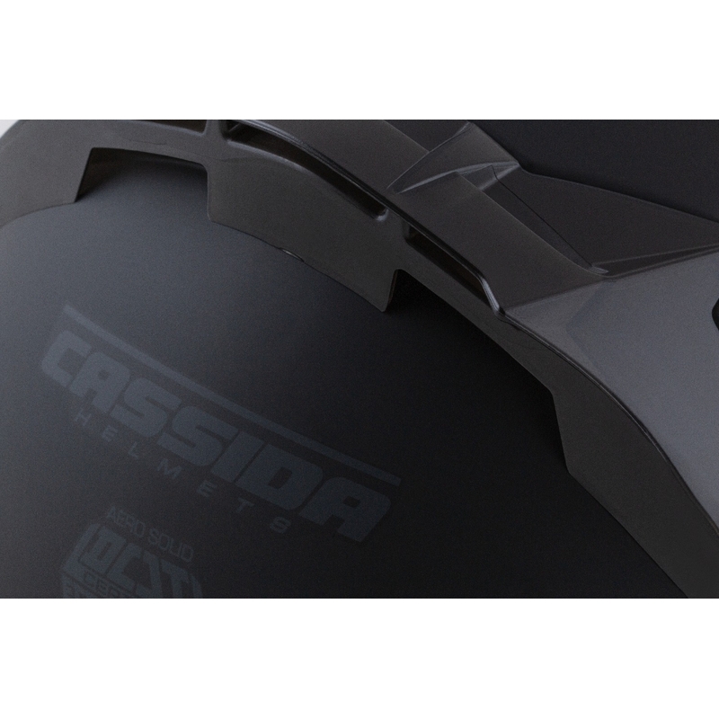Casque moto Cassida Aero integral noir-gris mat