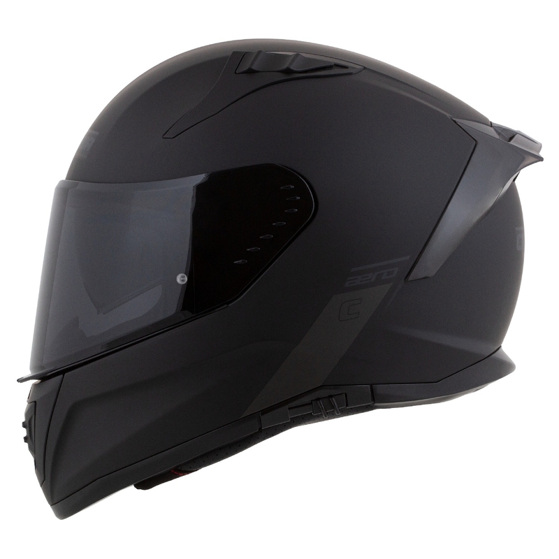 Casque moto Cassida Aero integral noir-gris mat