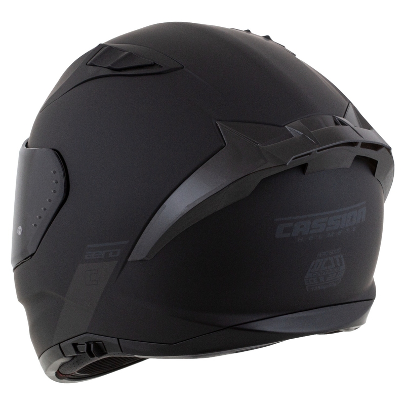 Casque moto Cassida Aero integral noir-gris mat