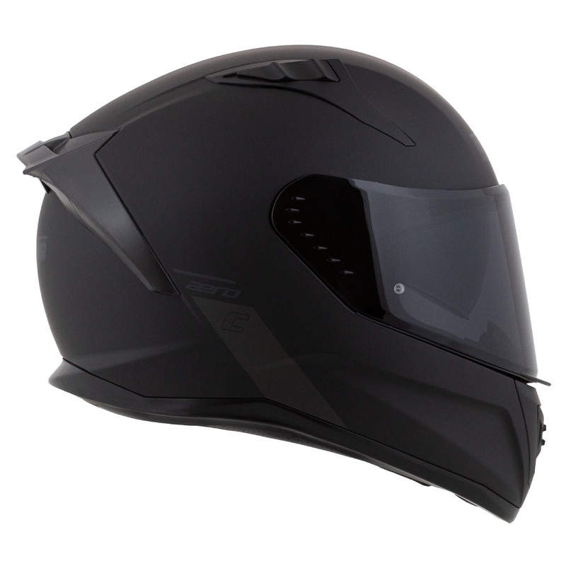 Casque moto Cassida Aero integral noir-gris mat