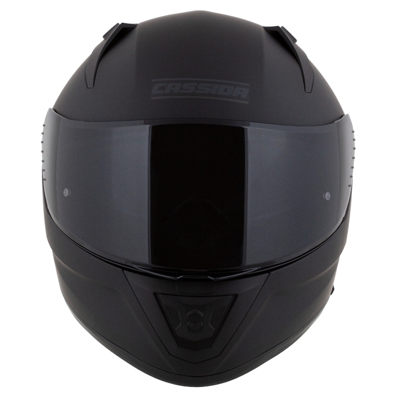 Casque moto Cassida Aero integral noir-gris mat