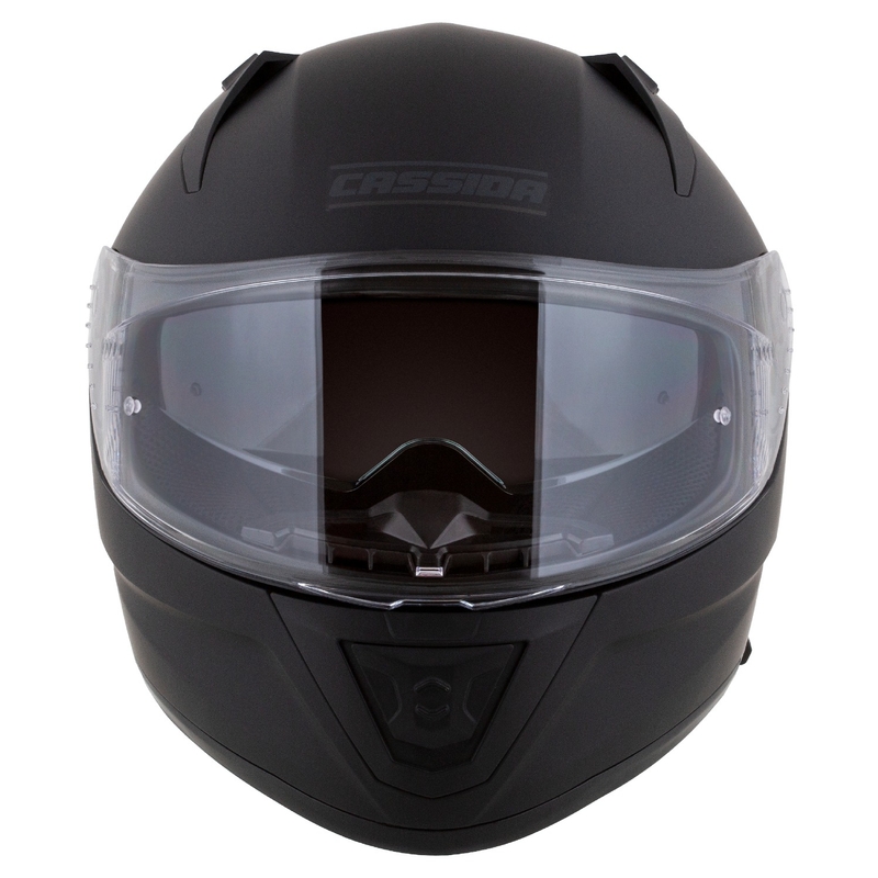 Casque moto Cassida Aero integral noir-gris mat