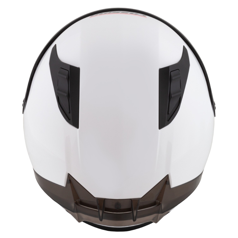 Casque moto Cassida Aero integral blanc-noir mat