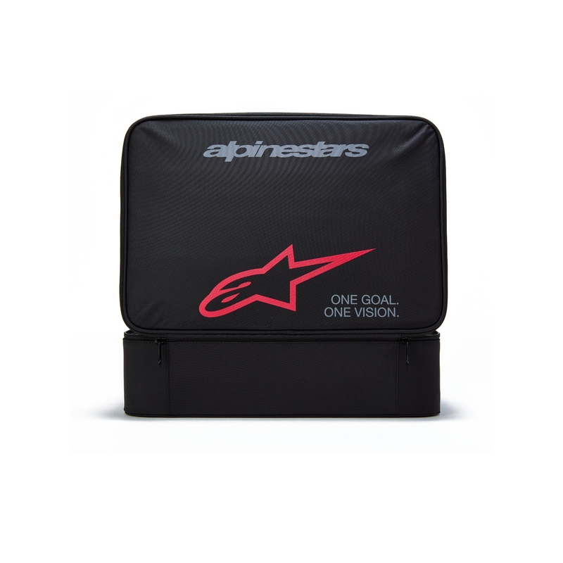Etui à lunettes Alpinestars Supertech Vision noir et rouge