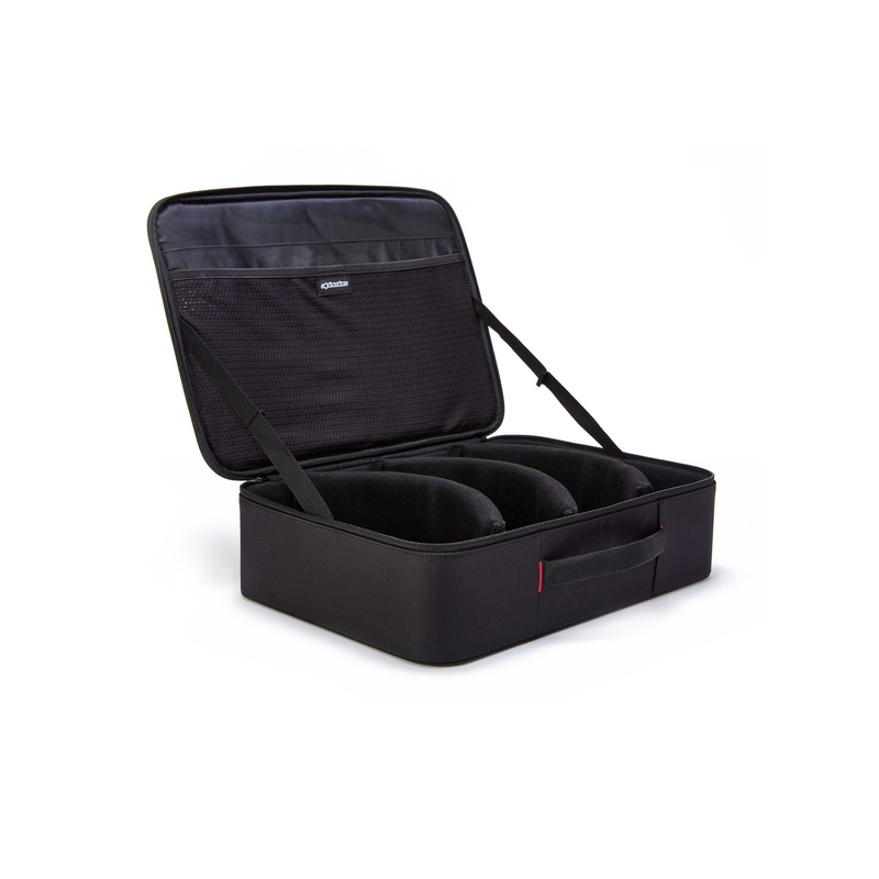 Etui à lunettes Alpinestars Supertech Vision noir et rouge