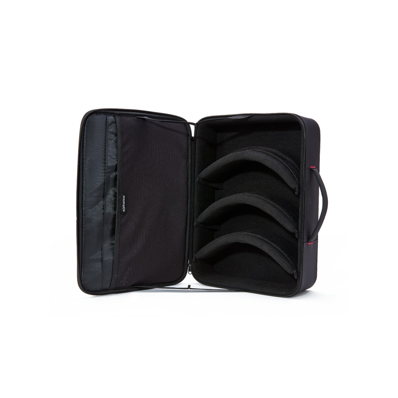 Etui à lunettes Alpinestars Supertech Vision noir et rouge