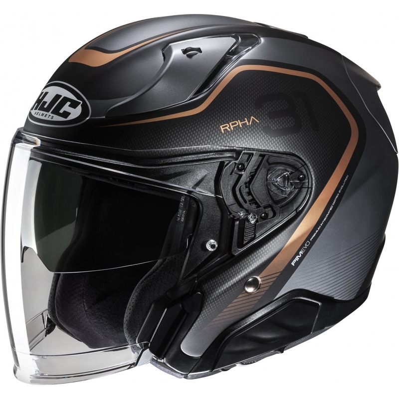 Casque moto ouvert HJC RPHA 31 Kouv MC9SF