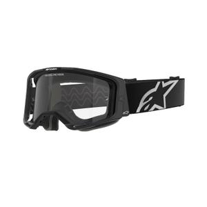 Lunettes de motocross Alpinestars Vision 8 Corp noir avec lentille claire