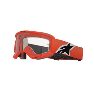 Lunettes de motocross Alpinestars Vision 5 Corp orange avec lentille claire