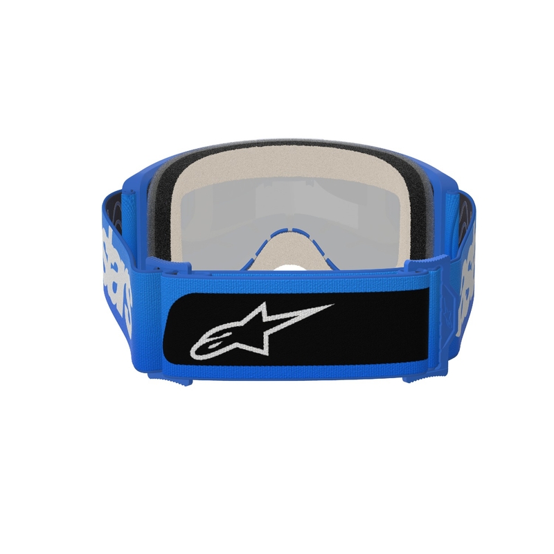 Lunettes de motocross Alpinestars Vision 5 Blaze bleu avec lentille bleue réfléchissante
