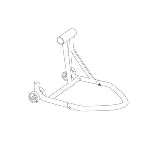 Stojánek PUIG SIDE STAND černý pravý