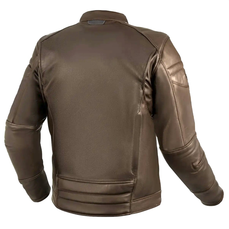 Veste de moto en cuir Shima Hunter+ 2.0 marron