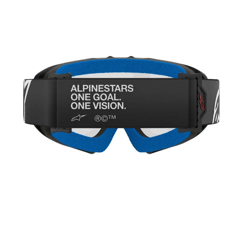 Alpinestars Vision Youth Corp kids motocross goggles black with clear lens