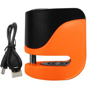 Serrure de frein à disque avec alarme KOVIX KS6 orange