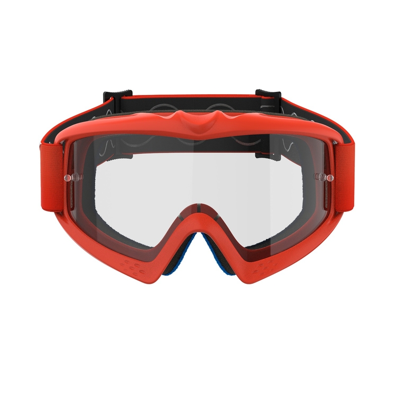 Alpinestars Vision Youth Corp kids motocross goggles orange with clear lens