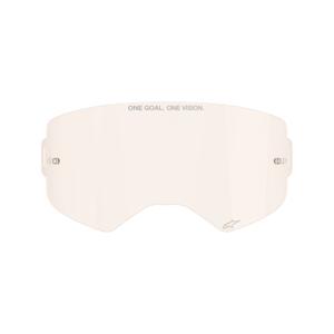 Plexi pour lunettes Alpinestars Supertech light orange-brun-afterburn