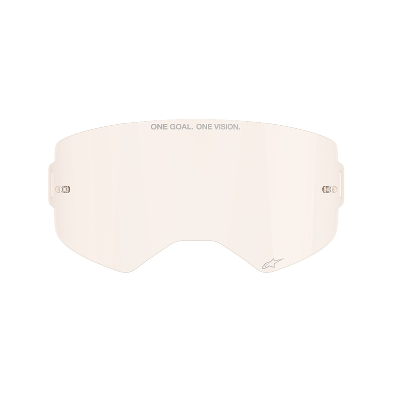 Plexi pour lunettes Alpinestars Supertech light orange-brun-afterburn