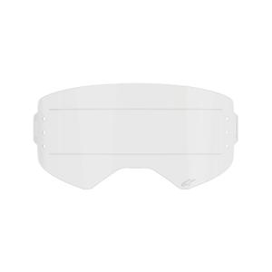 Plexiglas pour lunettes Alpinestars Supertech pour système roll-off transparent