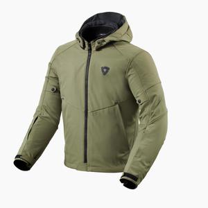 Veste moto Revit Afterburn H2O verte