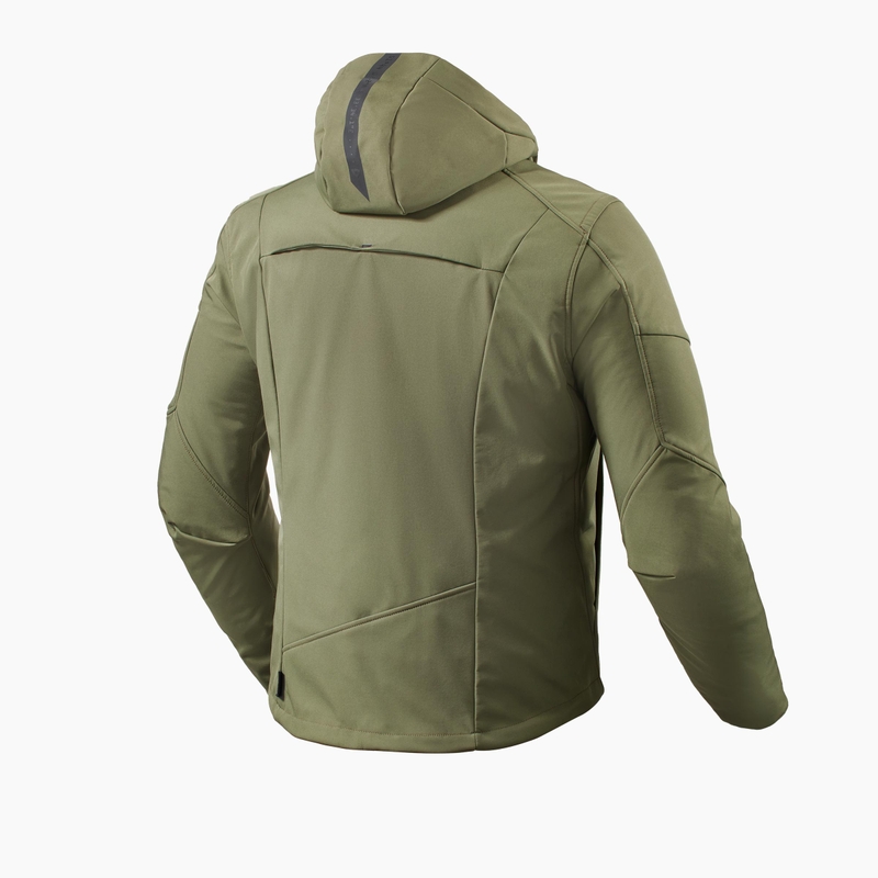 Veste moto Revit Afterburn H2O verte