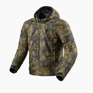 Veste moto Revit Flare 3 H2O camo vert foncé