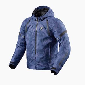 Revit Flare 3 H2O camo blue motorcycle jacket