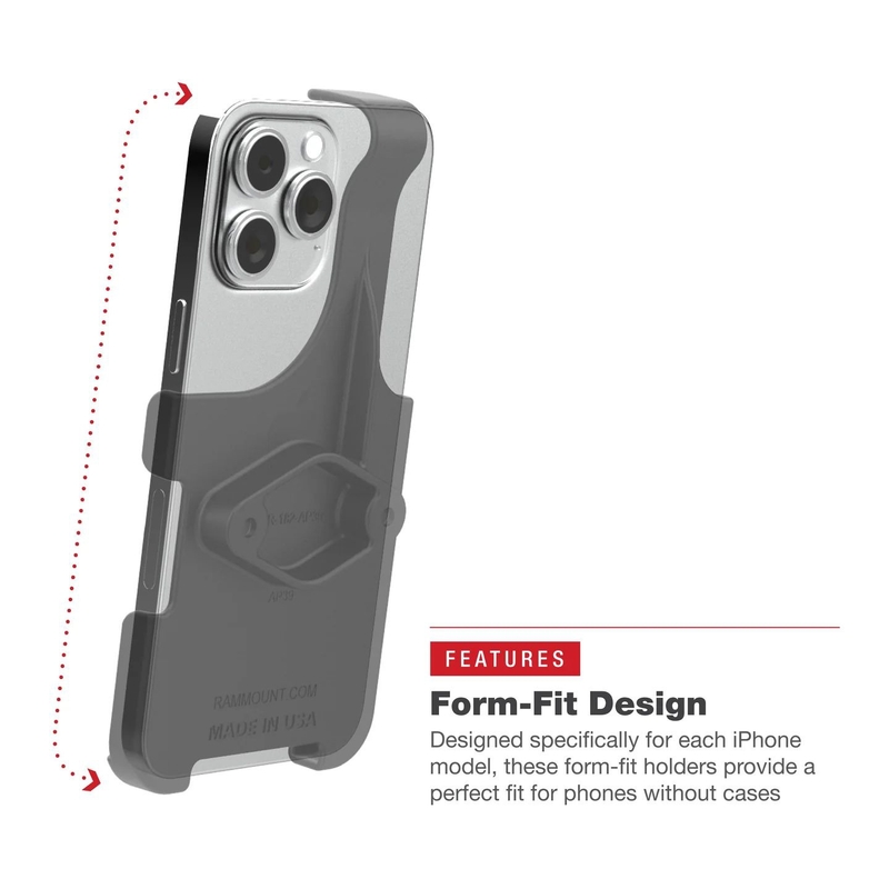 Supports RAM pour Apple iPhone 13/13 Pro/14/14 Pro/15