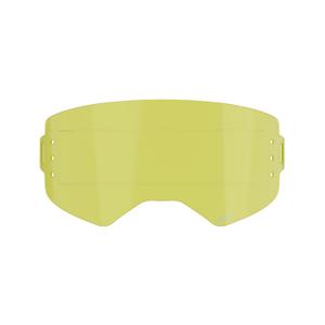 Plexi pour lunettes Alpinestars Supertech pour système roll-off jaune