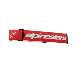 Courroie de lunettes Alpinestars Supertech/Vision 8 rouge et blanc