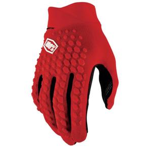 Gants de motocross 100% Geomatic rouge