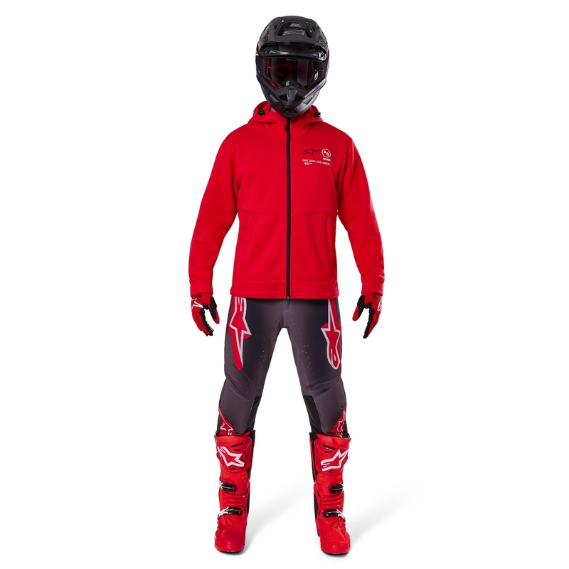 Alpinestars Racer MX Fleece rouge