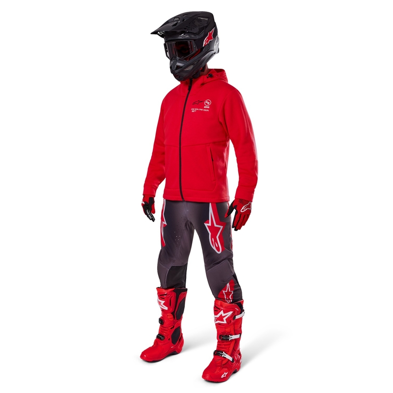 Alpinestars Racer MX Fleece rouge