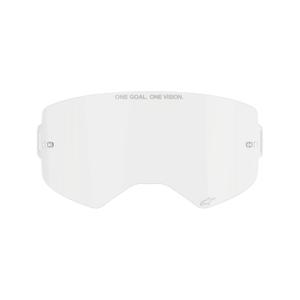 Plexiglas pour lunettes Alpinestars Supertech transparent