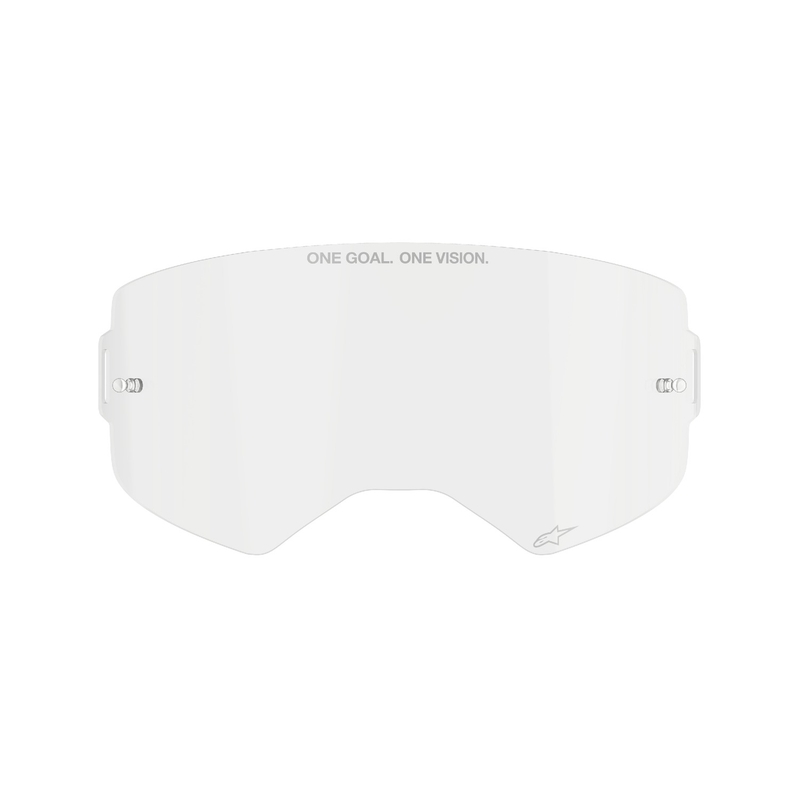 Plexiglas pour lunettes Alpinestars Supertech transparent