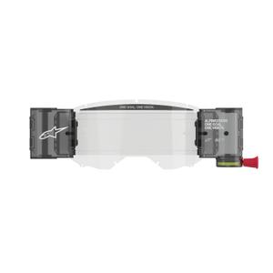 Jeu de remplacement Alpinestars Roll-off Wide Vision pour lunettes Vision 8/5/3 avec picots pour films détachables plexi clair