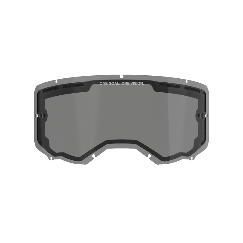 Plexiglas pour lunettes Alpinestars Vision 8/5/3 double antibuée fumée