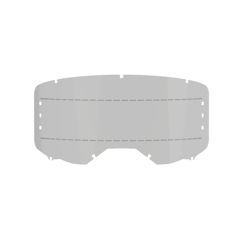 Plexiglas pour lunettes Alpinestars Vision 8/5/3 pour système roll-off fumée