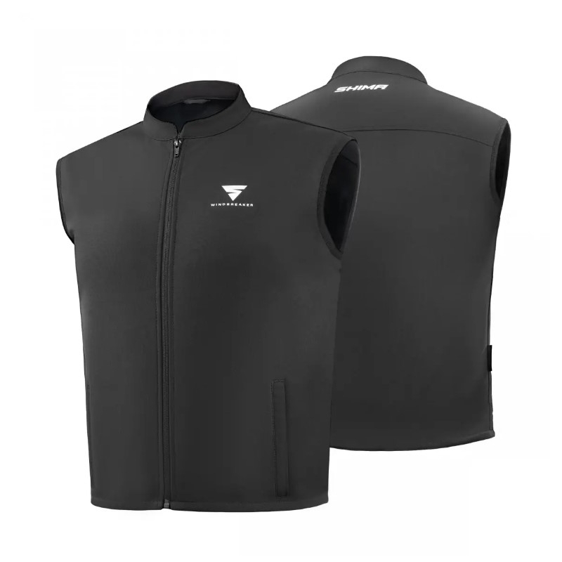 Gilet Softshell Shima Windbreaker noir