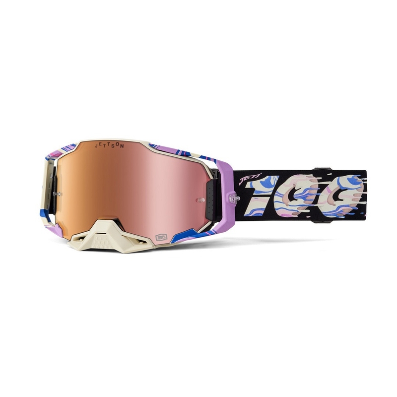 Jeu de lunettes de motocross 100% Armega 2 Le Donut 2 pcs